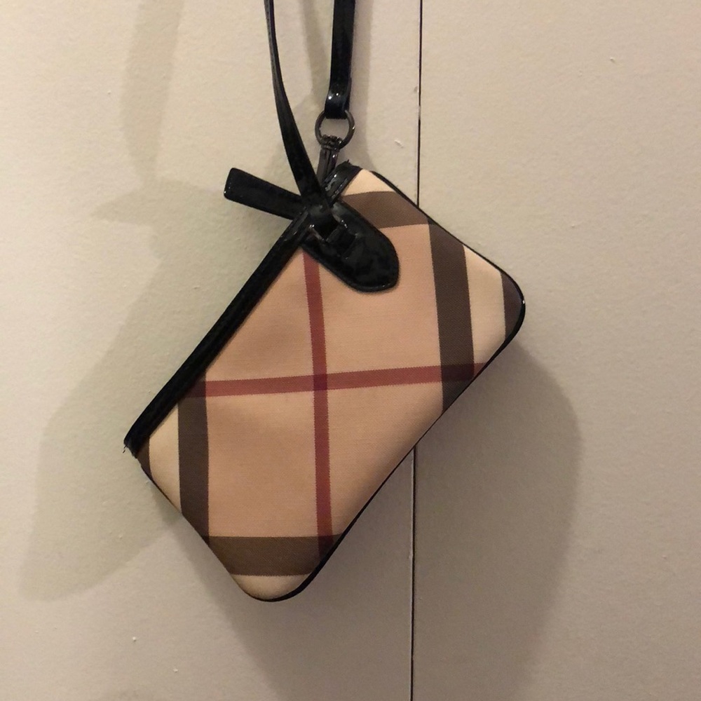 Authentic Burberry wristlet